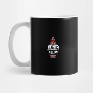 British Grown With British Roots - Gift for British With Roots From Great Britain Mug